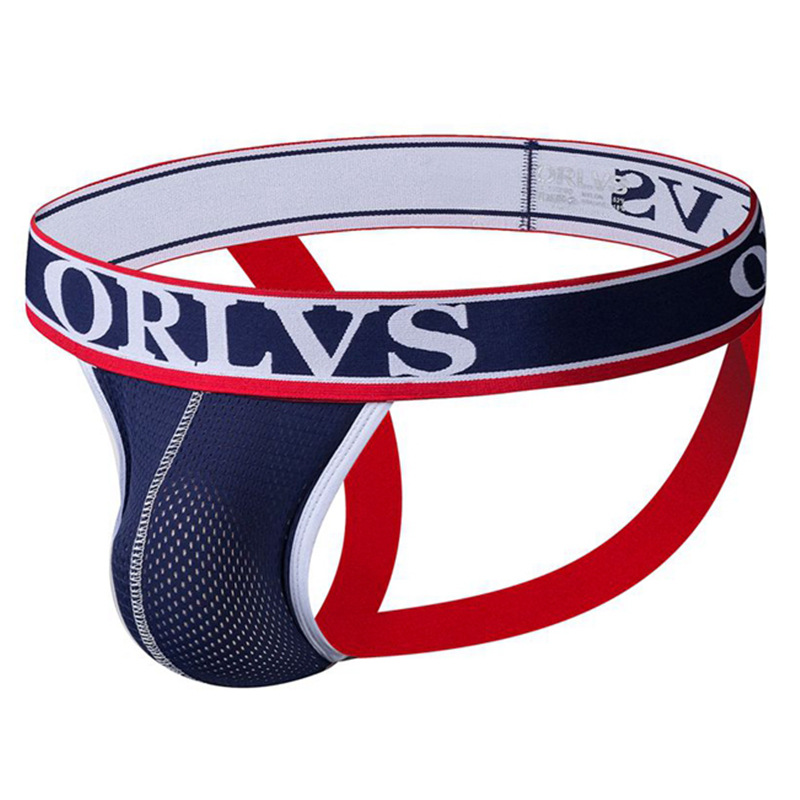 ORLVS Mesh Jockstrap Backless Underwear for Men