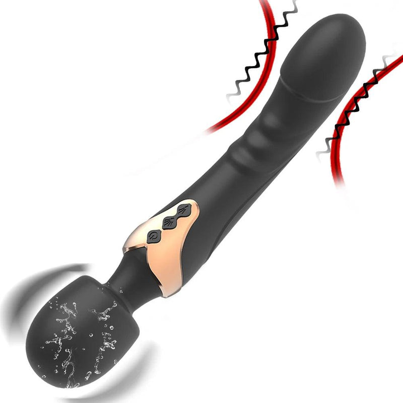 Powerful Dual Motor Silicone Vibrator