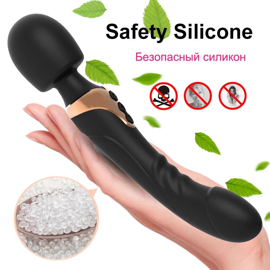 Powerful Dual Motor Silicone Vibrator