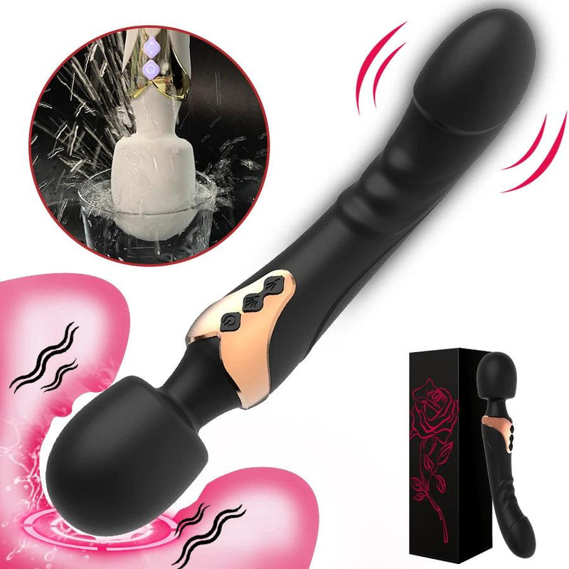 Powerful Dual Motor Silicone Vibrator