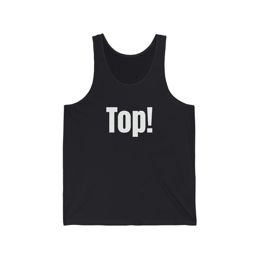 Cotton Custom Tank Top with Bold Funny Prints for Gay Men