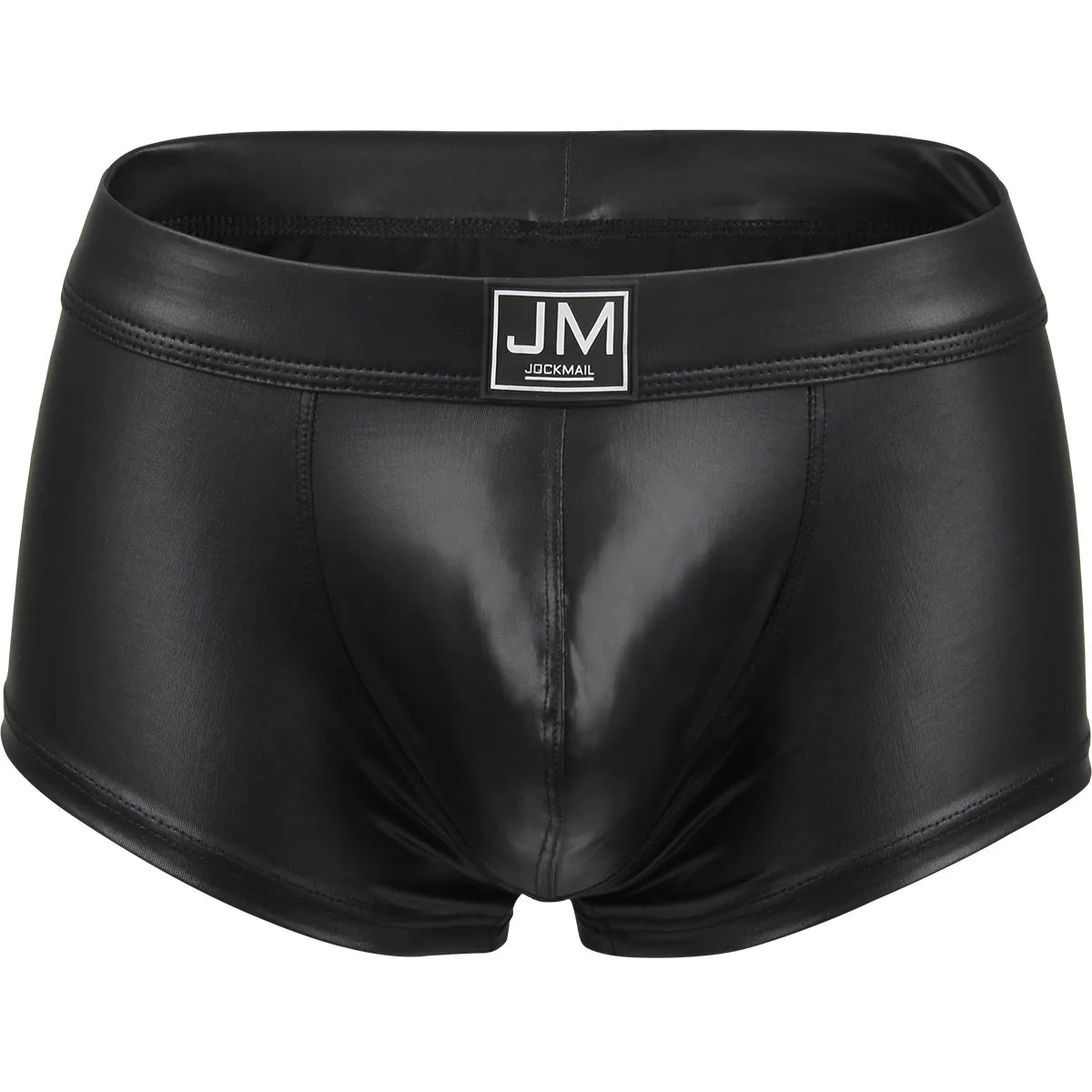 PU Leather Mens Underwear Boxers Brief