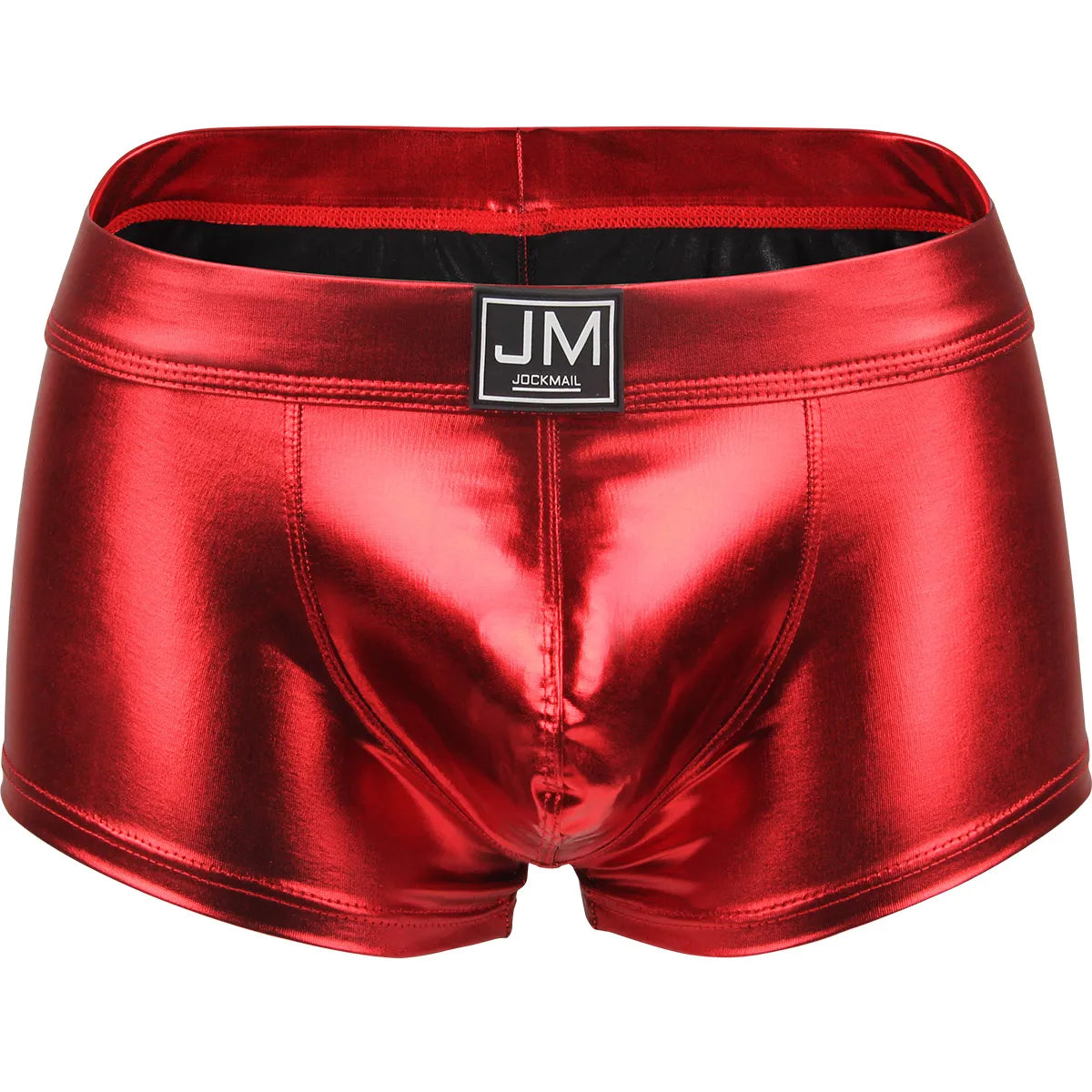 PU Leather Mens Underwear Boxers Brief