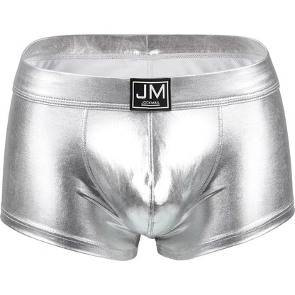 PU Leather Mens Underwear Boxers Brief