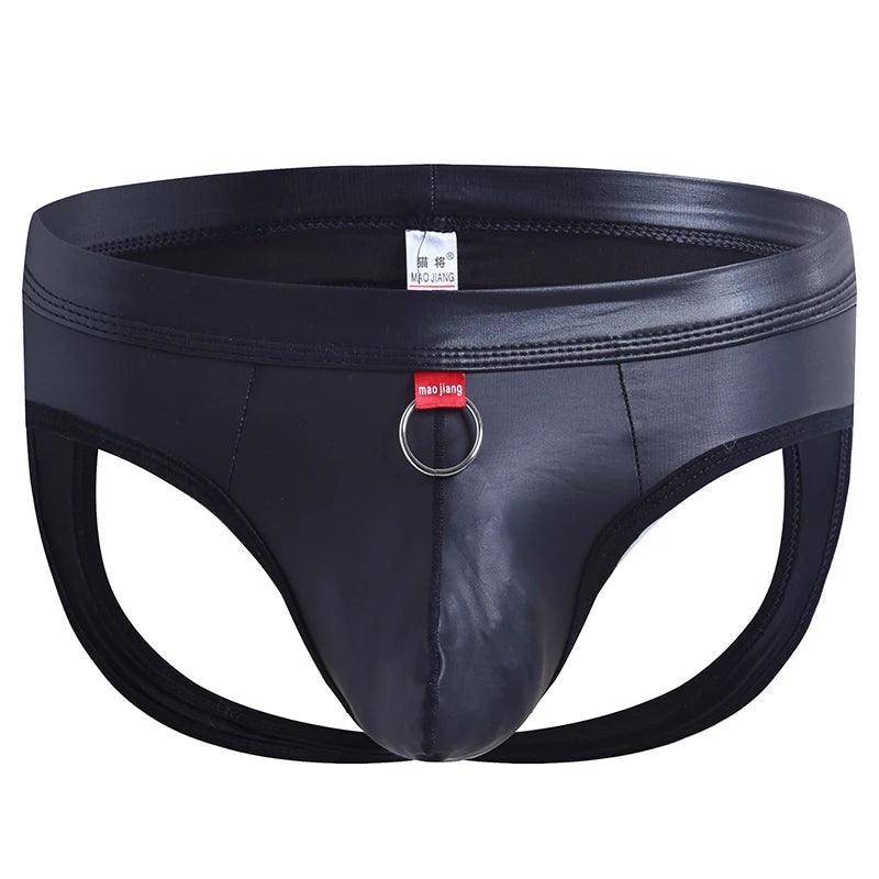 PU Leather Sexy Underwear