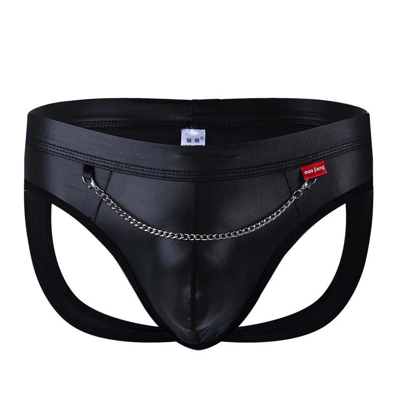 PU Leather Sexy Underwear