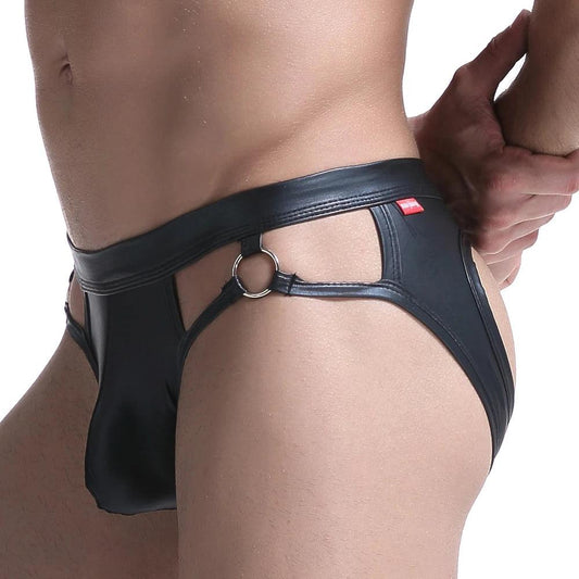 PU Leather Sexy Underwear