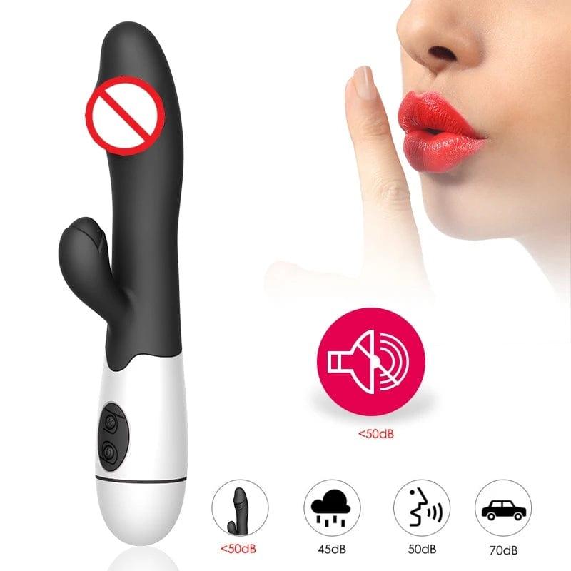 Rechargeable G Spot Rabbit Vibrator - 30 Speeds