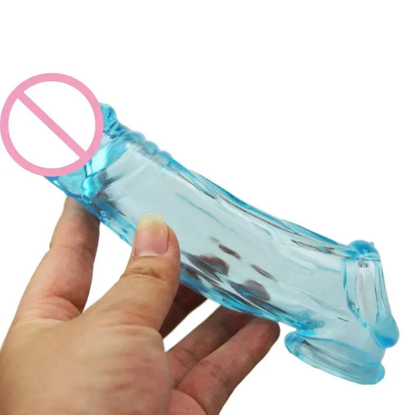 Reusable Silicone Penis Sleeve Extender