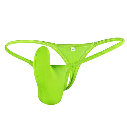 Sissy Mens Thongs with Penis Pouch Sleeve