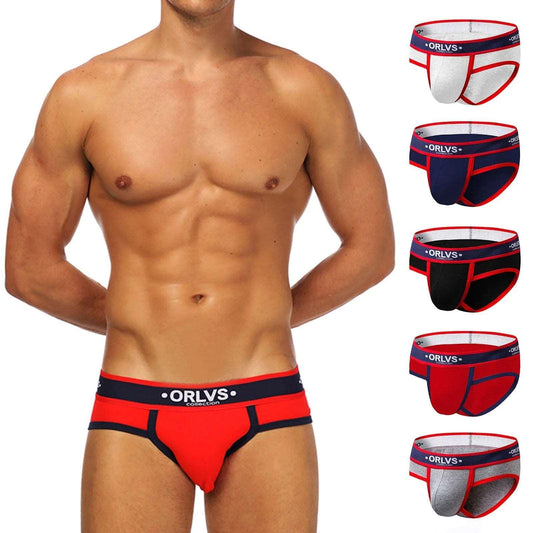 Stylish Men's Patterned Briefs