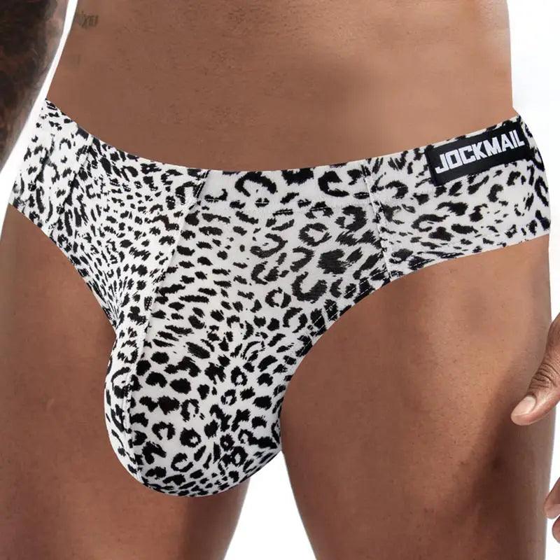 Summer Breathable Men's Low Waist Bikini Briefs