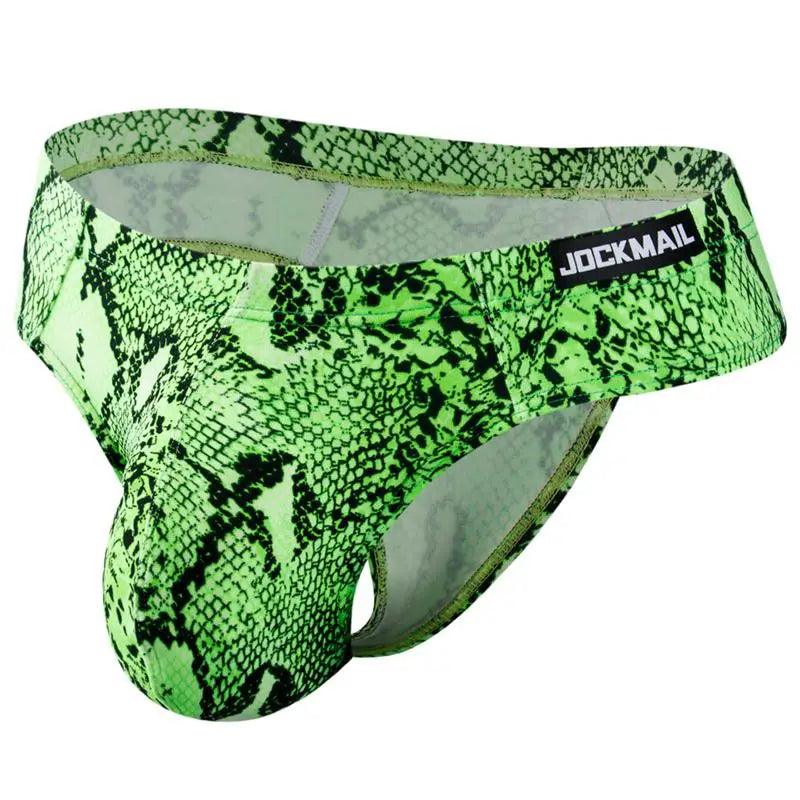 Summer Breathable Men's Low Waist Bikini Briefs