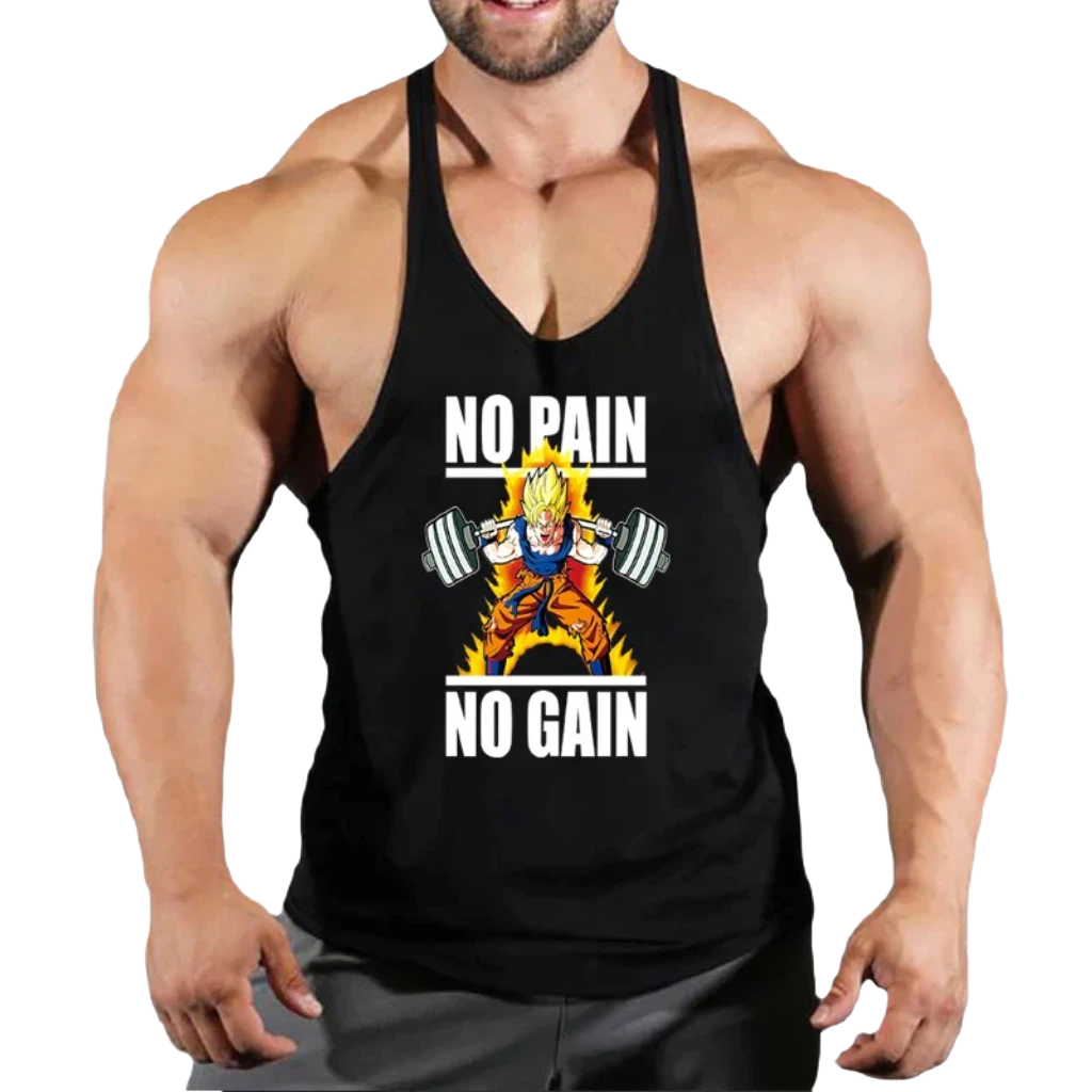 Summer Y Back Gym Stringer Tank Top