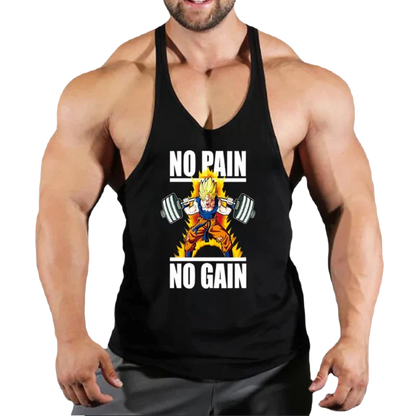 Summer Y Back Gym Stringer Tank Top