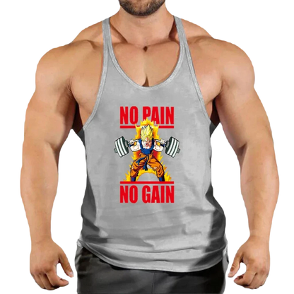 Summer Y Back Gym Stringer Tank Top