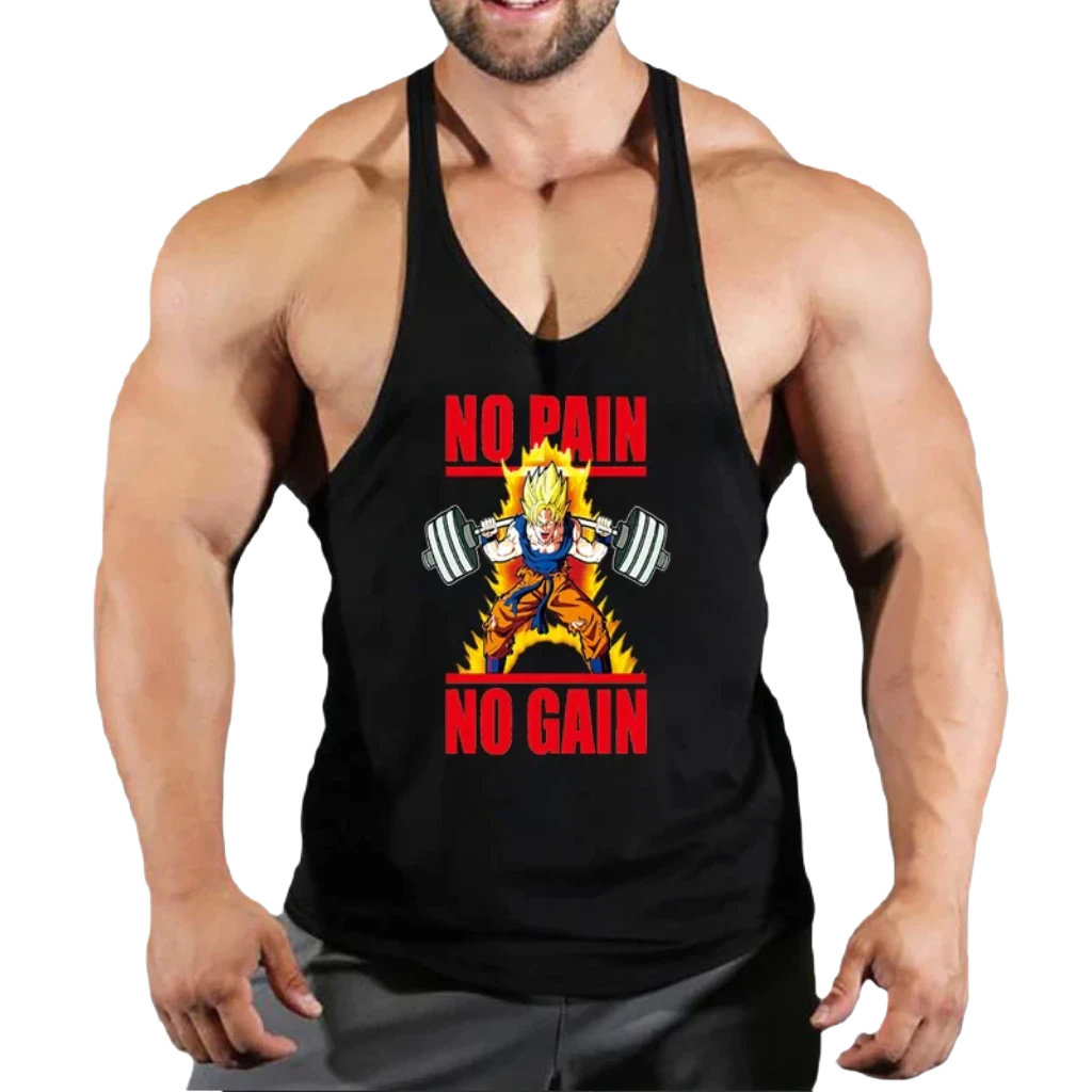 Summer Y Back Gym Stringer Tank Top