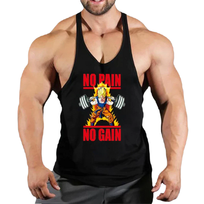 Summer Y Back Gym Stringer Tank Top