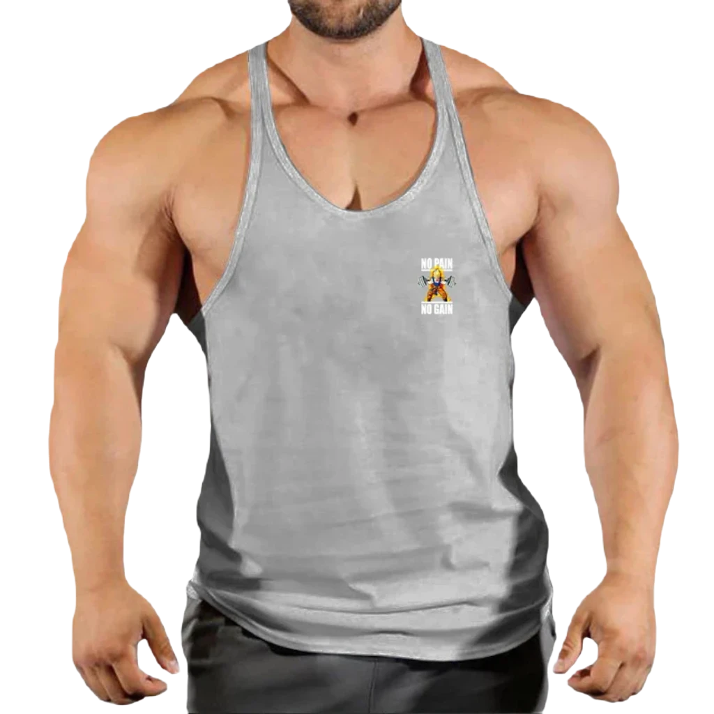 Summer Y Back Gym Stringer Tank Top