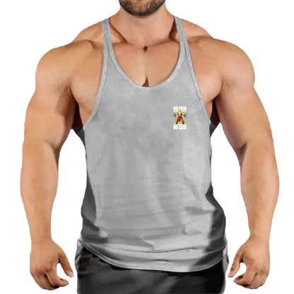 Summer Y Back Gym Stringer Tank Top