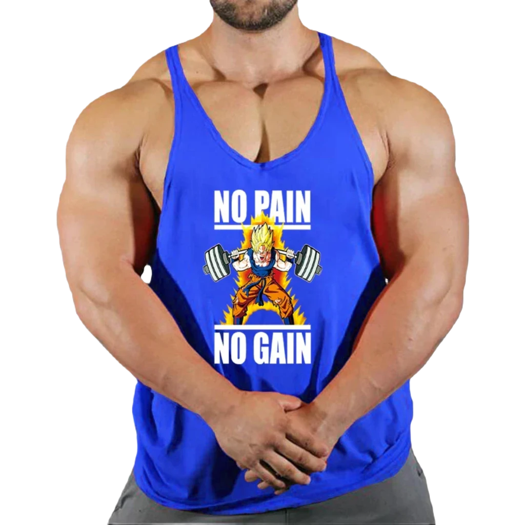 Summer Y Back Gym Stringer Tank Top