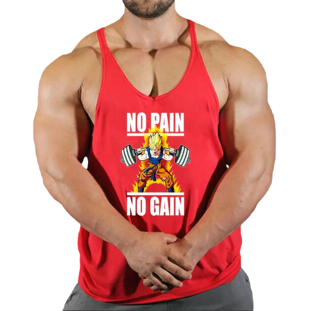 Summer Y Back Gym Stringer Tank Top