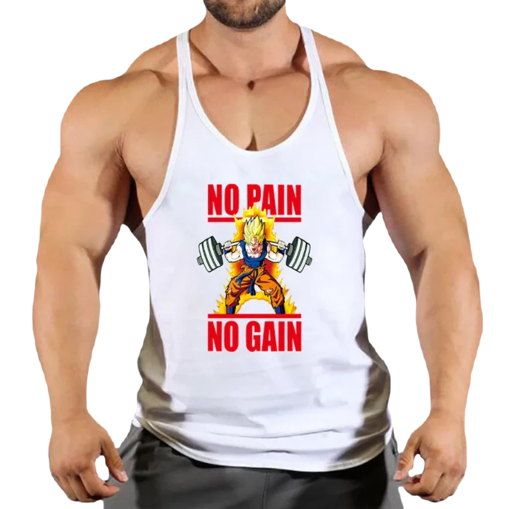 Summer Y Back Gym Stringer Tank Top