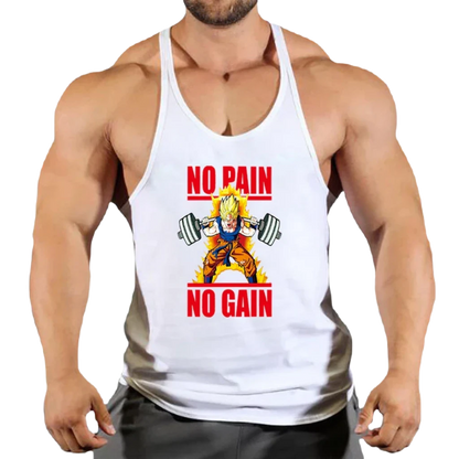 Summer Y Back Gym Stringer Tank Top