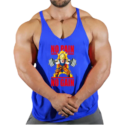 Summer Y Back Gym Stringer Tank Top