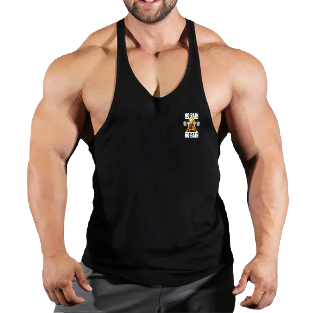 Summer Y Back Gym Stringer Tank Top