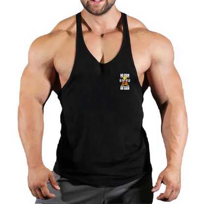 Summer Y Back Gym Stringer Tank Top