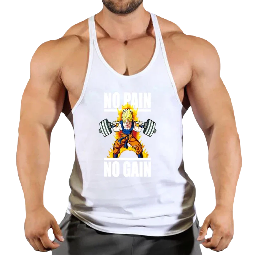 Summer Y Back Gym Stringer Tank Top