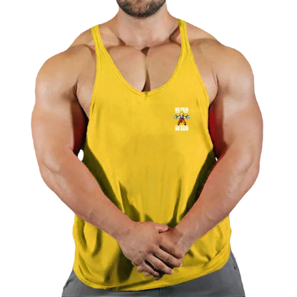 Summer Y Back Gym Stringer Tank Top