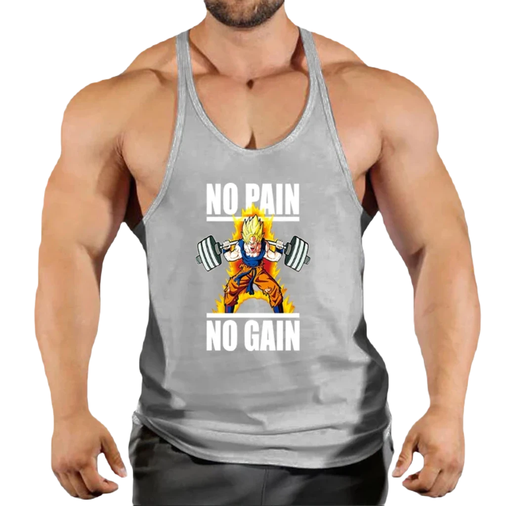 Summer Y Back Gym Stringer Tank Top