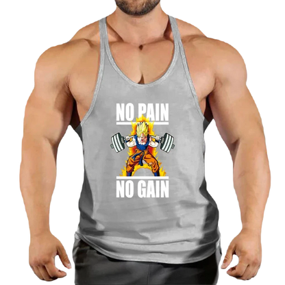 Summer Y Back Gym Stringer Tank Top