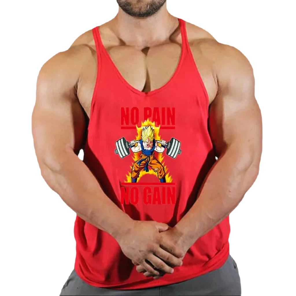 Summer Y Back Gym Stringer Tank Top