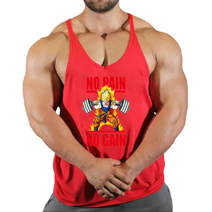 Summer Y Back Gym Stringer Tank Top