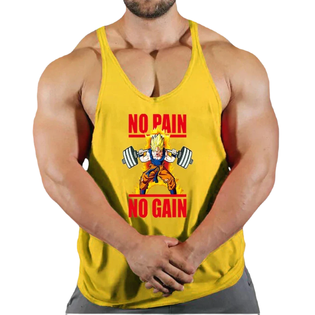 Summer Y Back Gym Stringer Tank Top