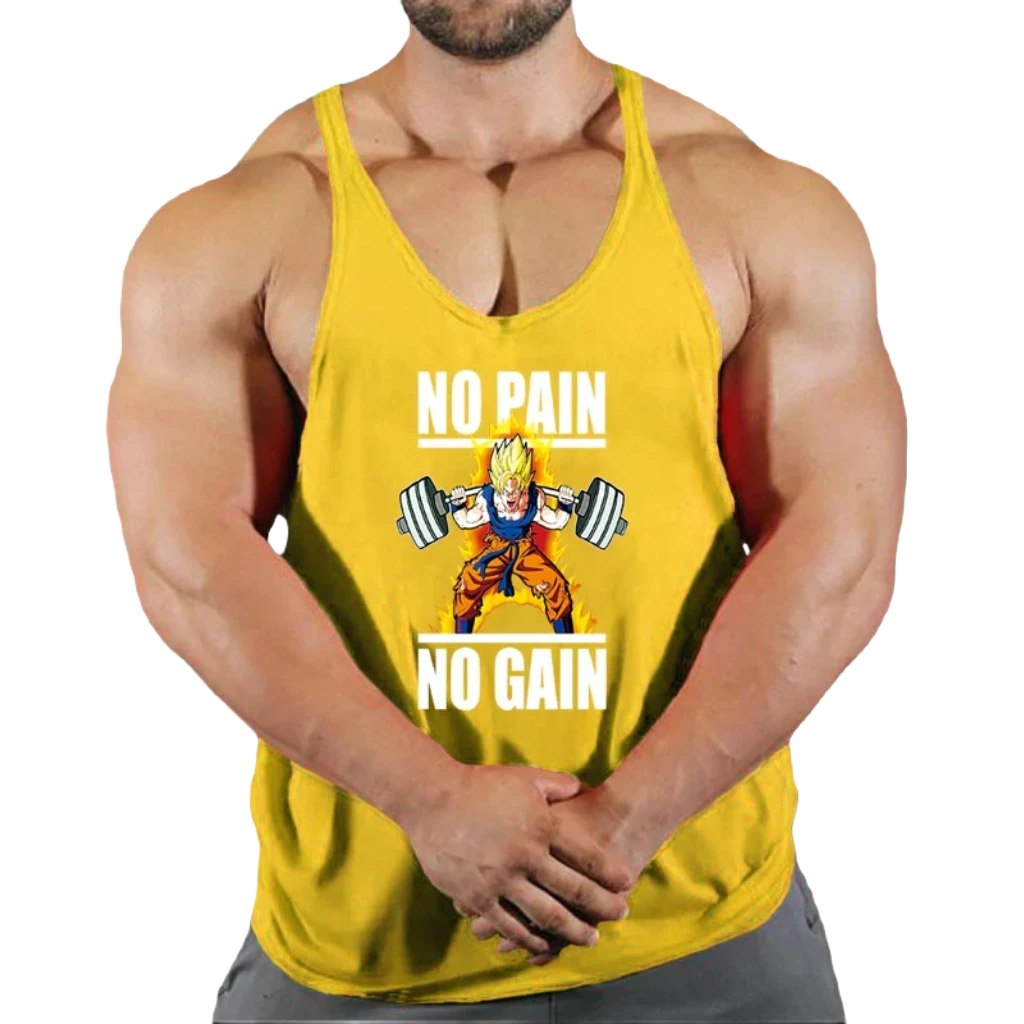 Summer Y Back Gym Stringer Tank Top