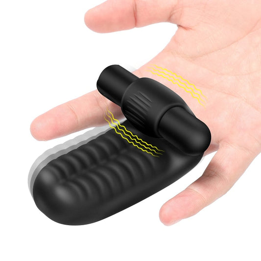 Finger Sleeve Vibrator for G-Spot & Clitoral Stimulation