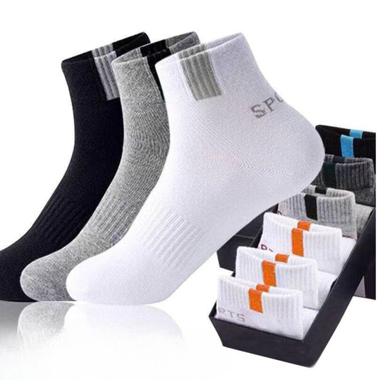 Men's Bamboo Fiber Business Socks (5 Pairs)