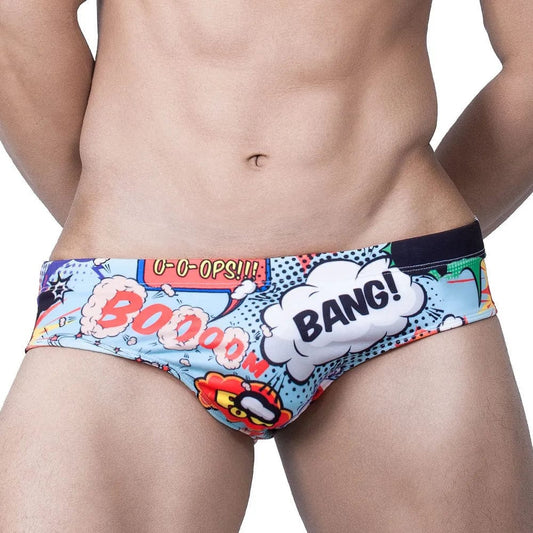 Padded Men Swimming Briefs Sexy Pouch