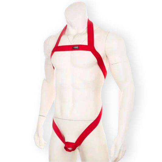 Sensual Men's Body Harness - Nightclub Bondage Costume