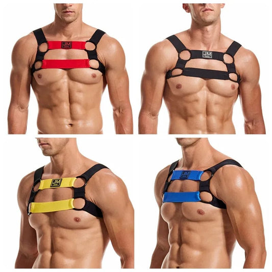 Sexy Men's Chest Harness for Club Party