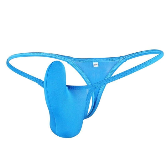 Sissy Men's Thongs - G-Strings with Penis Pouch Sleeve