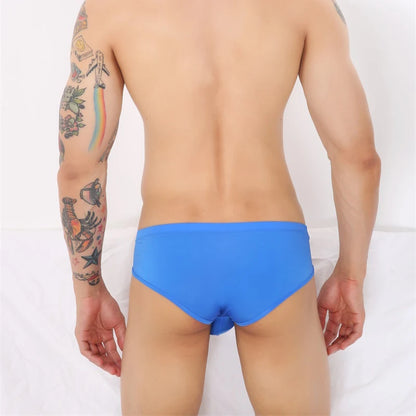 Ultra Thin Ice Silk Men's Briefs