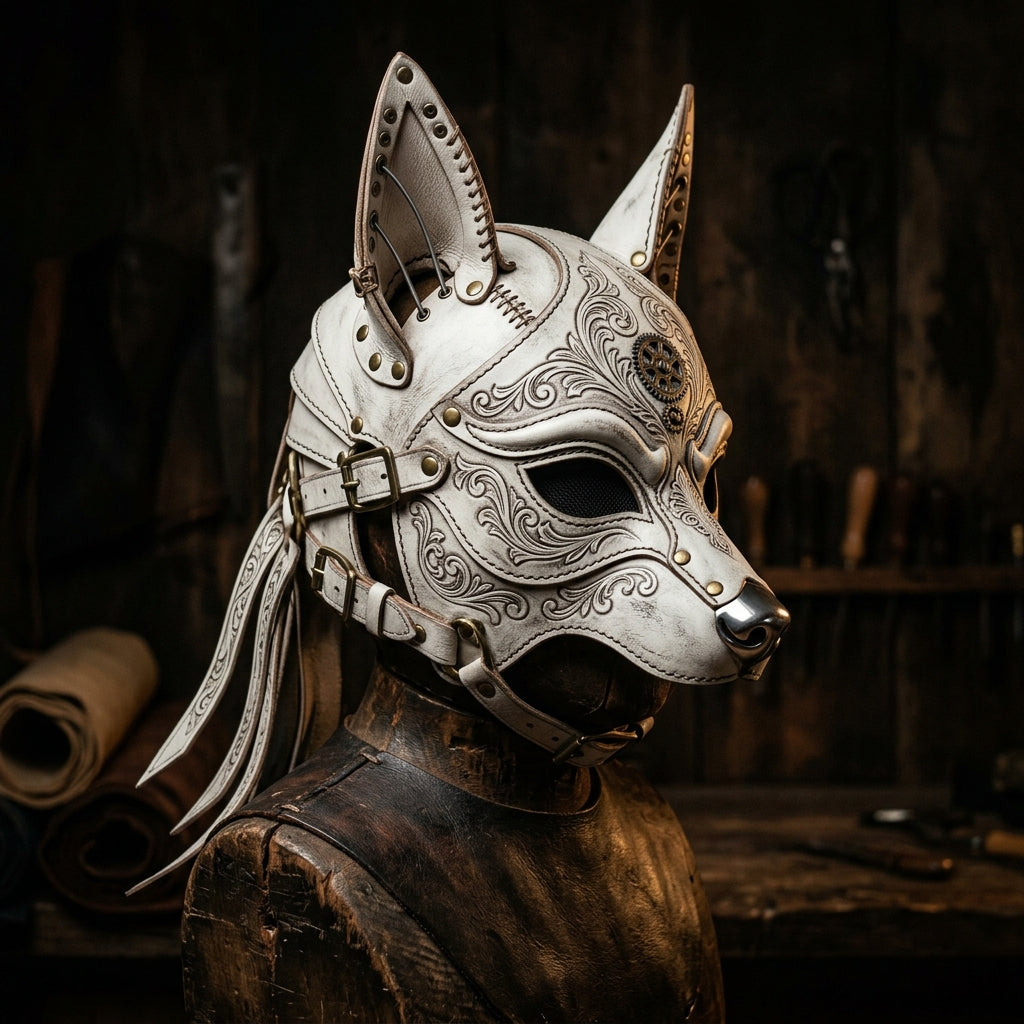 White Pup Hood